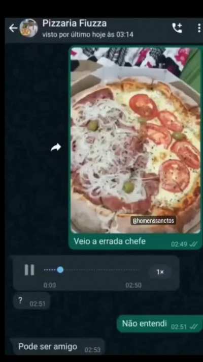 Oi amigo.