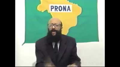 En&eacute;ias mandando o papo reto pra popula&ccedil;&atilde;o Brasileira.