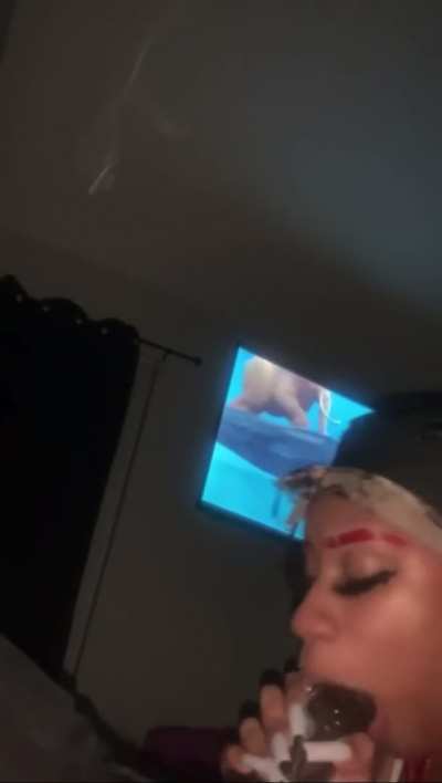 Damn with the bonnet on
