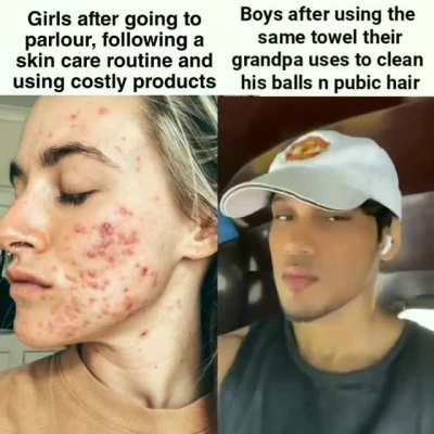 Ball sweat skin care