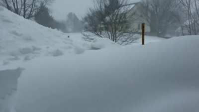 Beautiful 48 hour Time-Lapse of Blizzard.
