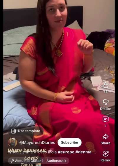 Indian man and Danish wife together in Denmark 🇮🇳 🇩🇰 IMWF