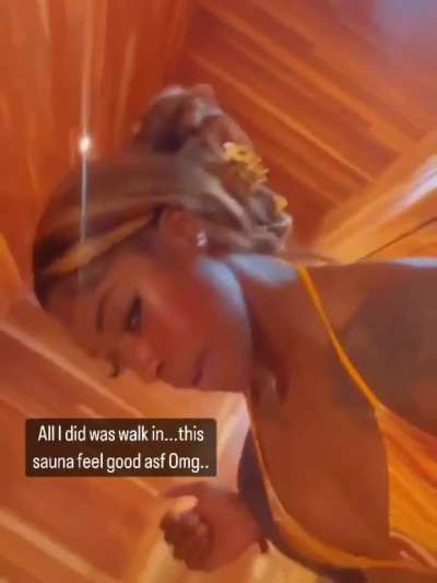 Sauna time