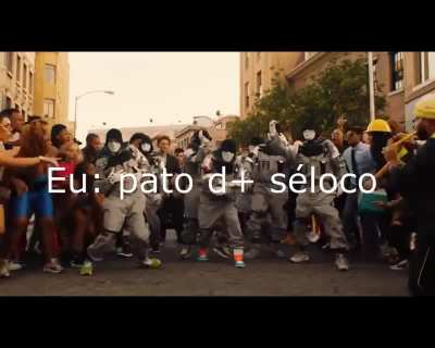 Muito ruim mano, vai treinar vai