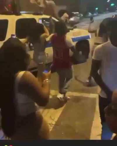 HMC while I twerk on a police car