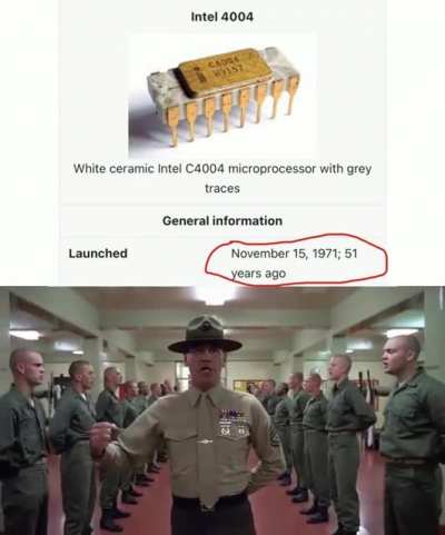 Happy birthday intel 4004