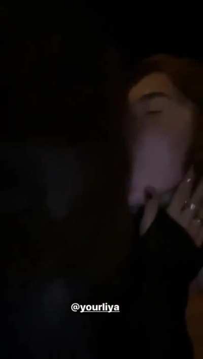 Liya &amp;amp; Jia Kissing