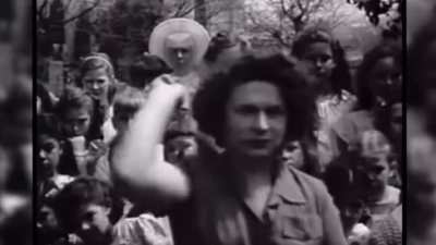 1930&rsquo;s knife throwing competition