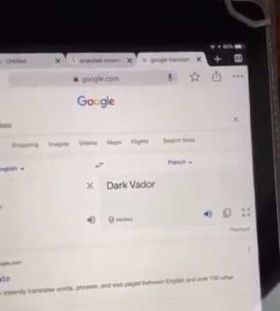 Who's your dark lord?!