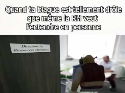 La vanne &eacute;tait trop dr&ocirc;le