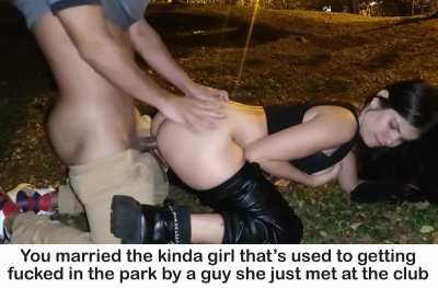 You married a slut