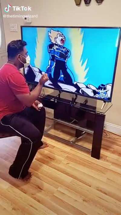 Damn, Vegeta&rsquo;s kinda a sissy.