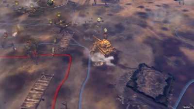 Insane Russian man commits mass genocide against dual Tiger Aces, twice in one game.