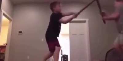 Why he hit?