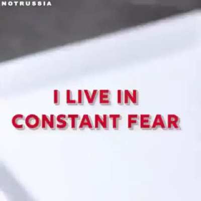 he lives in constant fear