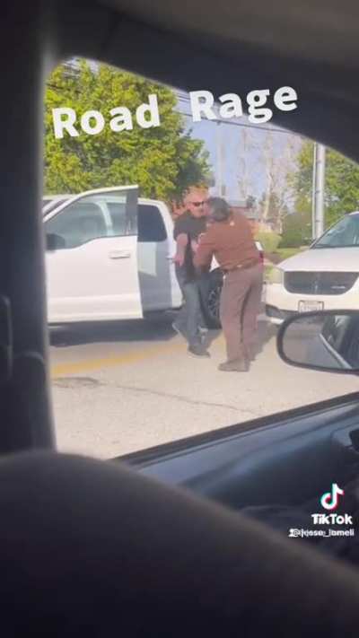 A case of road rage.