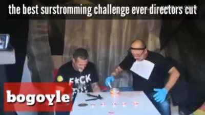 Trying Surstr&ouml;mming