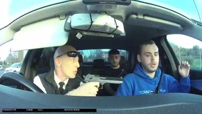Irish cab driver pulls gun on passenger over drug debt