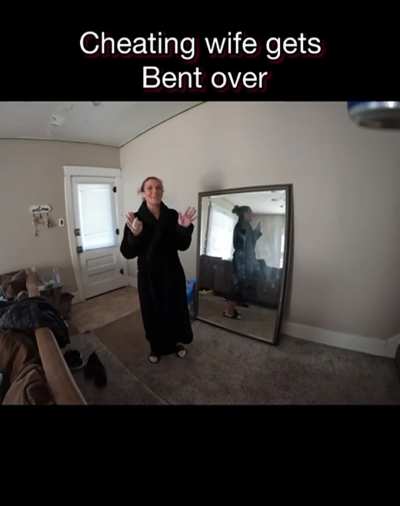 cheating wife gets Cought