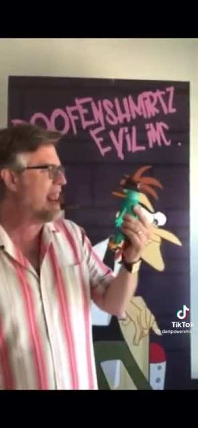 &ldquo;His name is Perry the Platypus&rdquo;