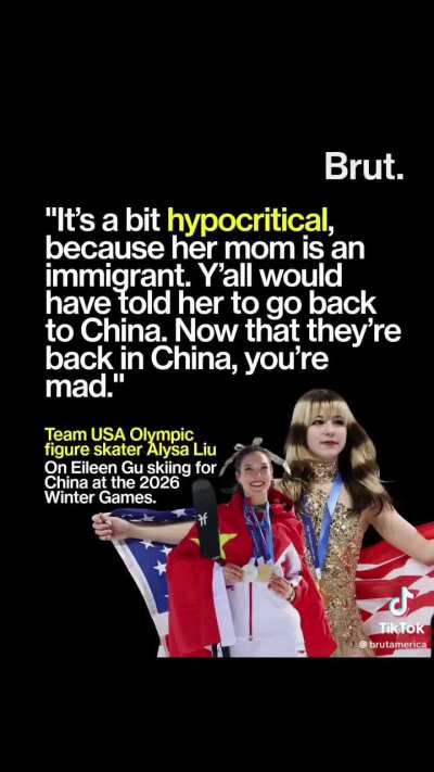 Wasian Alyssa Liu defends fellow wasian Eileen Gu