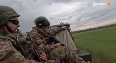 RM-70 Vampire 122mm MLRS crew operating against Russian targets in the Donetsk Oblast. 110th Separate Mechanized Brigade (June 2024)