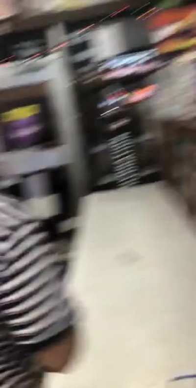 Drunk guy started a fight in a deli, Brooklyn, Ny