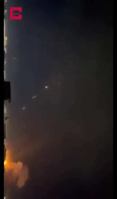 U.S. airstrikes targeting IRGC-linked warehouse &amp;amp; secondary explosions in Iraq tonight.