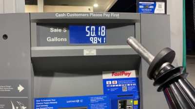 Gas price is bad enough, but I&rsquo;m not even pumping anymore