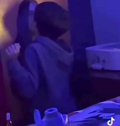 Caught in the act!
