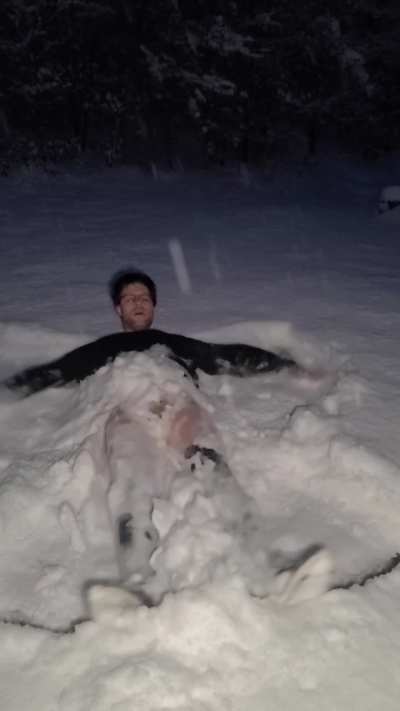 Wanna make snow angles with me?