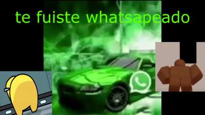 te fuiste whatsapeado