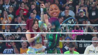 Asuks seemingly says goodbye at end of match AT BACKLASH.