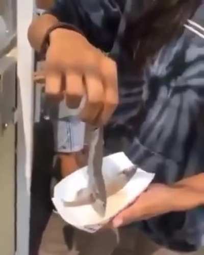 He wants some more