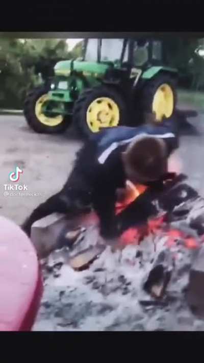 He was tired