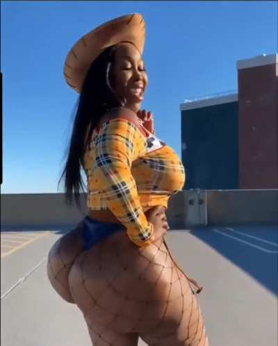 She can ride me