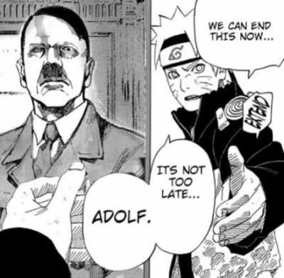 We can still settle this Adolf