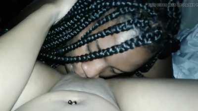 Eating Her Best Friend's Pussy To Orgasm