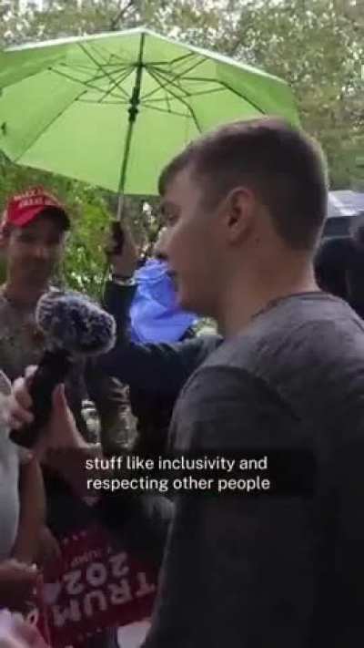 Trump Supporter: &ldquo;How come everyone that goes to college is a Biden supporter?&rdquo;