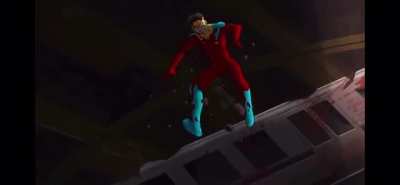 &ldquo;Omni Man isn&rsquo;t as fast as Metro Man&rdquo; I think they about the same, but only because of this scene