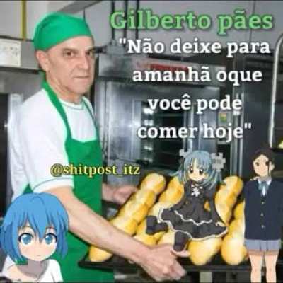 Que um p&atilde;ozinho 😳👉👈