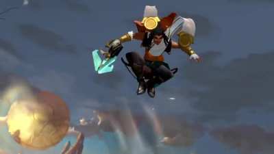 Does this confirm Akshan release to WildRift?? It&rsquo;s literally champion intro, and shurima in background?? PC doesn&rsquo;t have this.