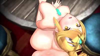 mythra getting fucked from behind