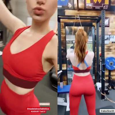 I can't get enough of Madelaine Petsch's spectacular ass & fit body