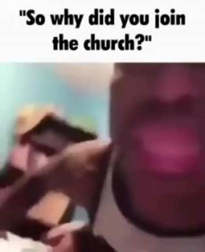 🙏 he&rsquo;s very religious