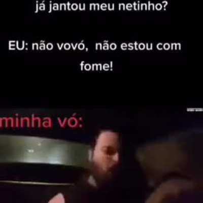 E melhor escutar a v&oacute; de vcs :^