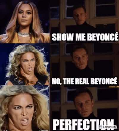 Beyonc&eacute; is perfection