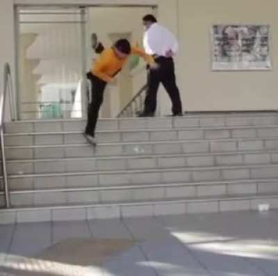 HMFT after I fuck with a security guard (May be staged)