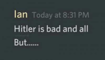 But...