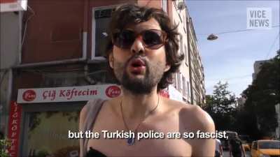 The most peaceful gay parade in Turkey 🇹🇷🏳️&zwj;🌈